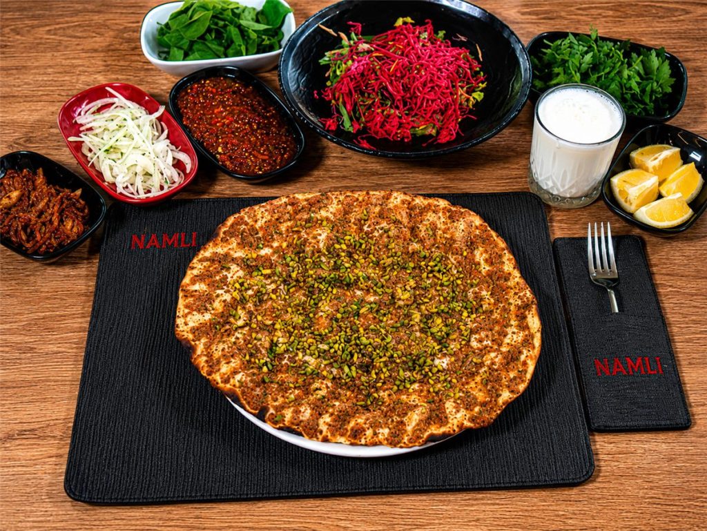 Fıstıklı Lahmacun - Namlı Boncuklu
